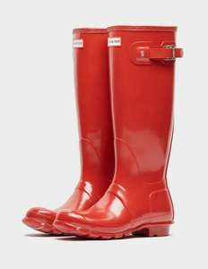 Hunter Tall Gloss Red Welly Boots (Sizes 4,5&7) £54.19 Delivered Using Code @ Tessuti