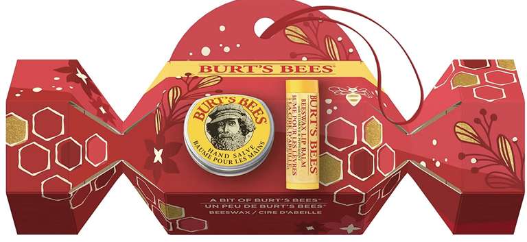 Burt's Bees Gift Set, Beeswax Lip Balm And Hand Salve In A Cracker, A Bit Of Burt's Bees - £5.89 @ Amazon