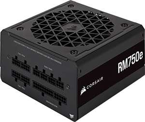 Corsair RM750e (2023) Fully Modular Low-Noise ATX PSU - ATX 3.0 & PCIe 5.0 Compliant - 105°C-Rated Capacitors - 80PLUS Gold Efficiency