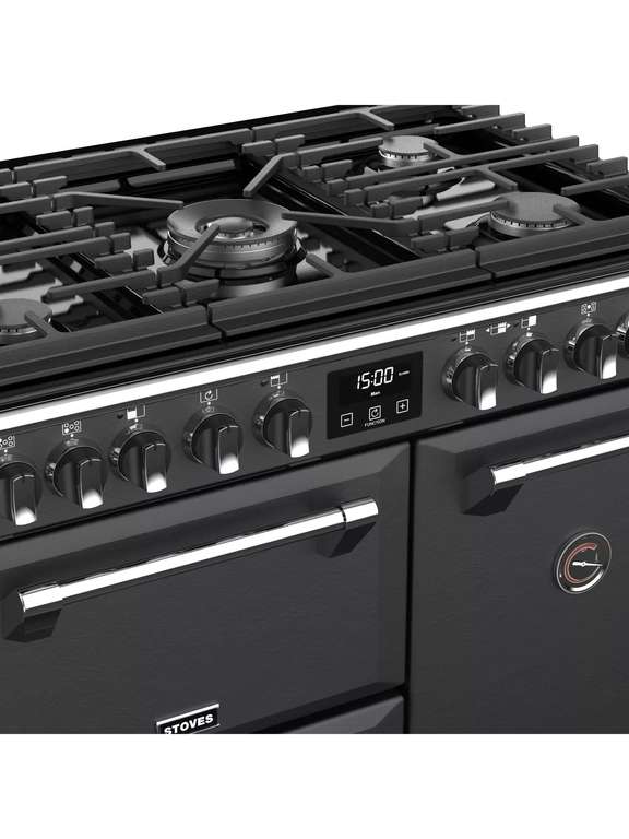 Stoves Richmond Deluxe S900DF 90cm Dual Fuel Range Cooker, Anthracite Grey Incl Installation and Recycling £1249 Delivered @ John Lewis