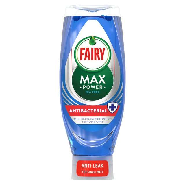Fairy Max Power Antibac Washing Up Liquid 640ml - £2.50 (Minimum Order / Delivery Fees Apply) @ Ocado