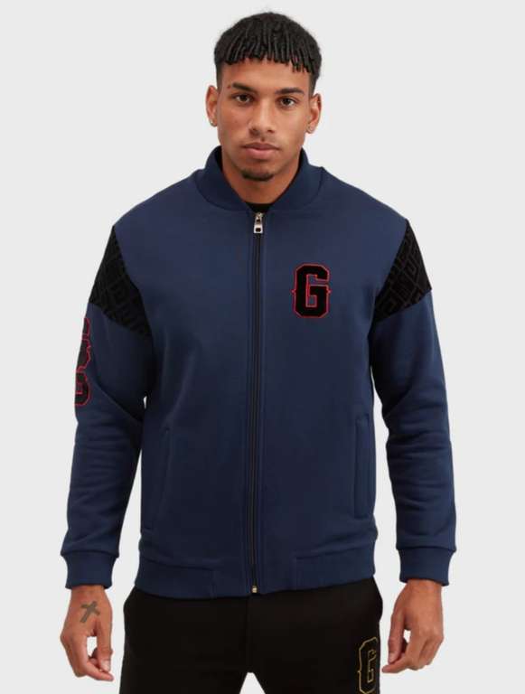 Glorious Gangsta Destino Fleece Varsity Jacket Now £9.99 Free click & collect or £3.95 @ Footasylum