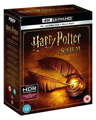 Harry Potter: The Complete 8-film Collection [4K Ultra-HD] [2001] [Blu-ray] [2011] - £49.99 @ Amazon