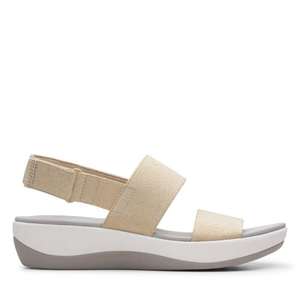 Arla Jacory Soft Gold Women's Sandals £20 + £4.95 delivery @ Clarks Outlet