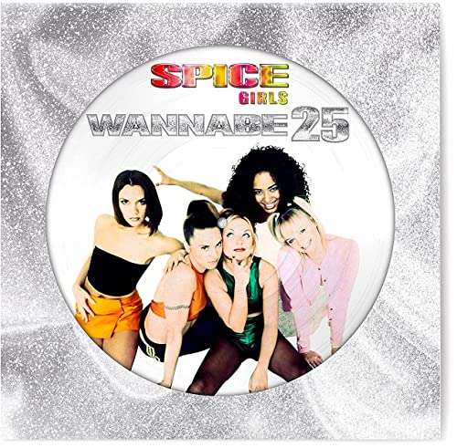 The Spice Girls - Wannabe - 25th Anniversary (Picture Disc) 12" Vinyl (+ Free MP3 Of The 12" Single)