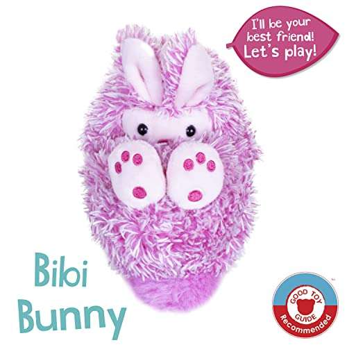 Curlimals Bibi The curling Bunny Interactive GIGGLING Rabbit Soft Toy With Over 50 Sounds & Reactions