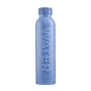Bottle Up Reusable Water Bottle Filled with English Still Spring Water 500ml, Stone Blue