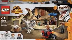 LEGO 76945 Jurassic World Atrociraptor Dinosaur: Bike And Motorcycle Toy Playset £14.99 Free Collection @ Smyths