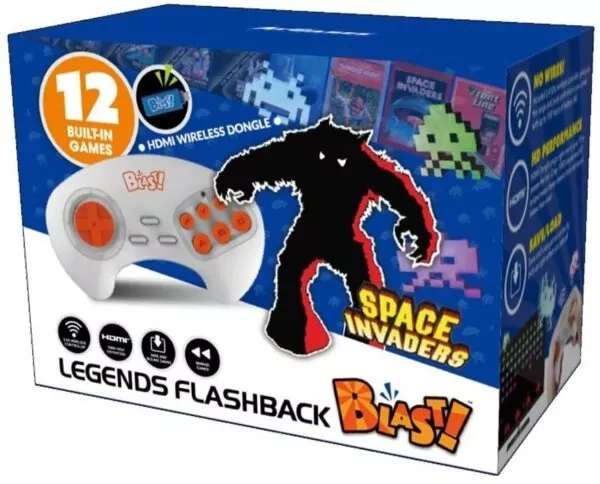 Legends HD hdmi Space Invaders Flashback Blast Video Game Console and Controller £8.99 @ Bopster