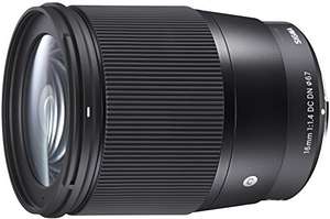 Sigma 16mm F1.4 DC DN Contemporary Sony E Lens - £250 @ Amazon