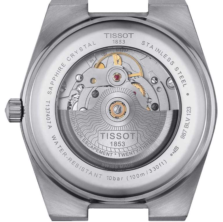 TISSOT Men's PRX Powermatic 80 40mm Automatic Watch Ice Blue Dial