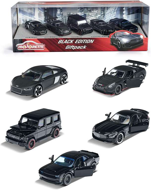 Majorette 212053174 Other License Black Edition Die-cast collector edition - £11.84 / Porsche edition - £12.74 @ Amazon