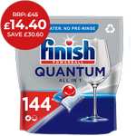 Finish Quantum All In 1 - 144 Tablets - Lemon/Regular/Lemon & Regular