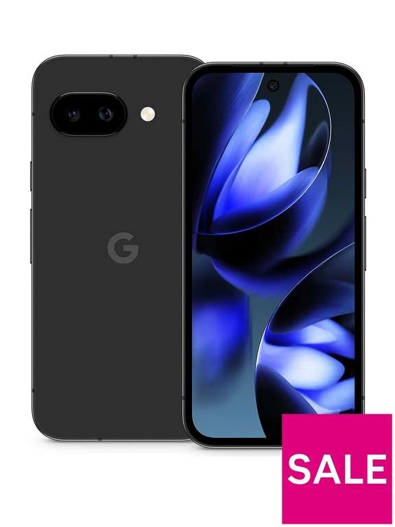 Google Pixel 9a 128GB Mobile Obsidian With Code + Claim Up to £560 With Trade in