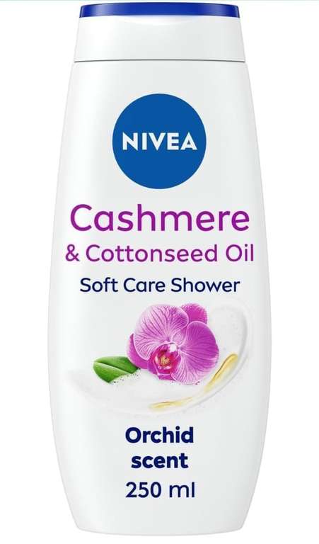 Nivea Cashmere Indulgent Moisture Shower Cream, 250 ml - (£1.02 - £1.08 with S&S)
