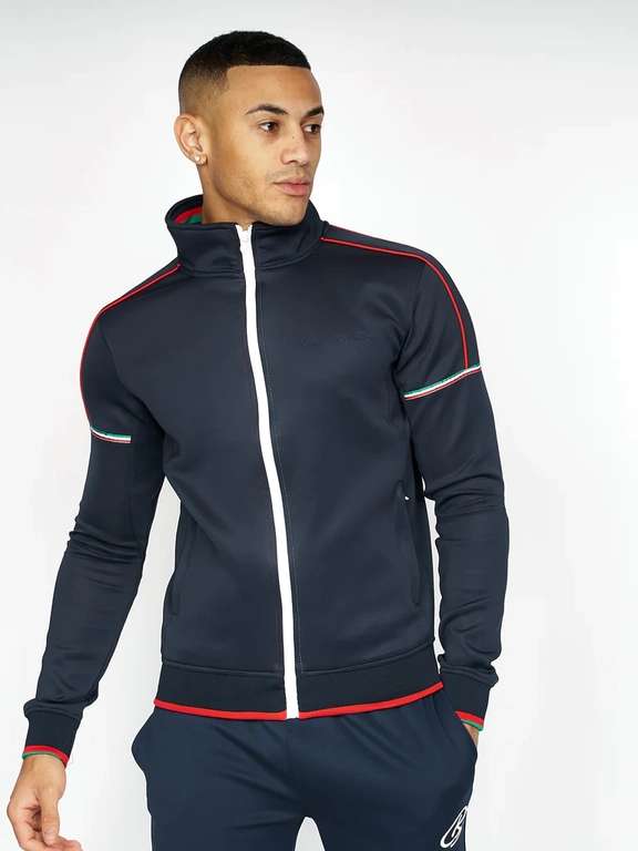 Paterno Tracktop ( Navy and White) Reduced With Code