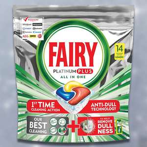70 X Fairy Platinum Plus All In One Lemon Dishwasher Tablet Capsules £10 @ Yankee Bundles