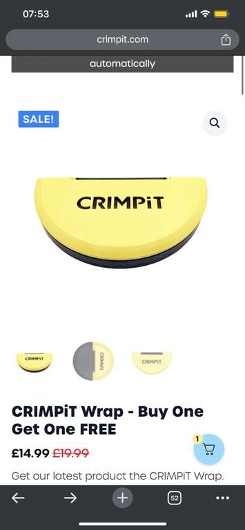 Buy One Get One Free - eg CRIMPiT Cradle £4.99
