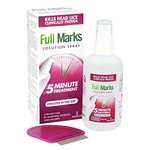 Full Marks Head Lice Solution Spray, 150ml S&S £6.26