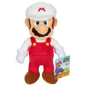 Nintendo 22.8cm Plush Fire Mario £5.99 @ Smyths (free click and collect)