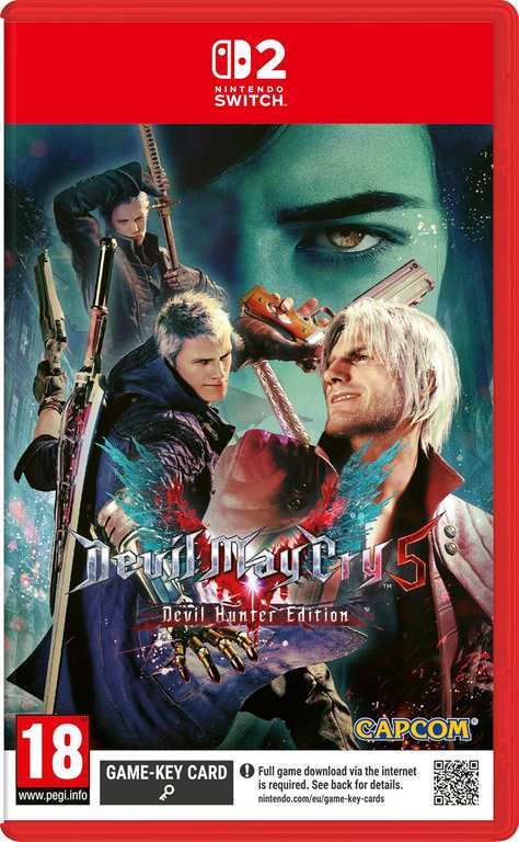 Devil May Cry 5: Devil Hunter Edition (Pre-Order - Discount at checkout) Nintendo Switch 2 Game