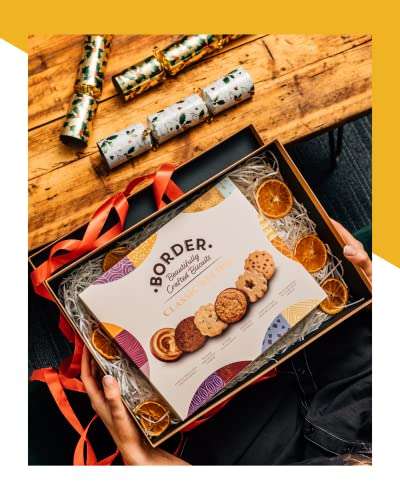 Border Biscuits - Classic Sharing Pack Gift Box - Includes Viennese Whirls, Butterscotch Crunch & Much More- 400g - £3.85 @ Amazon