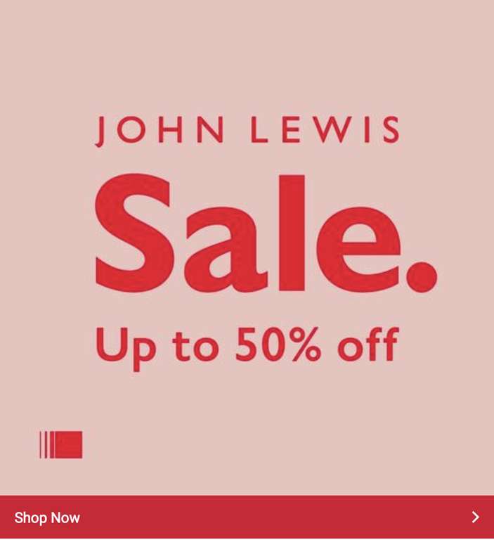 Up To 75% Off Sale : eg Two Strap Footbed Leather Sandals, Navy £12.25 + £2.50 Click & Collect @ John Lewis & Partners
