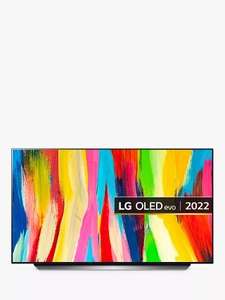 LG OLED48C24LA (2022) OLED HDR 4K Ultra HD Smart TV, 48 inch with Freeview HD/Freesat HD & Dolby Atmos - £799 @ John Lewis & Partners