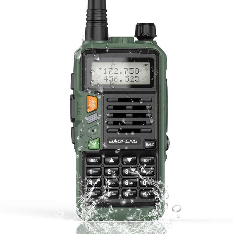 BAOFENG UV S9 Plus Handheld Transceiver VHF Dual Band Long Range Walkie Talkie £15.06 delivered @ AliExpress Factory Direct Collected Store