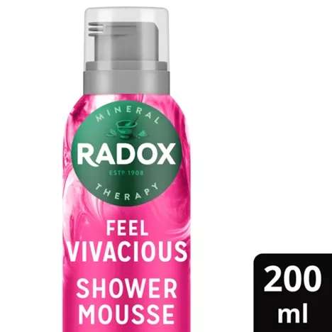 Radox Find Your Sunshine 2-in-1 Shave & Shower Mousse 200ml / Radox Feel Vivacious Shower Mousse 200ml - £1.50 @ Asda