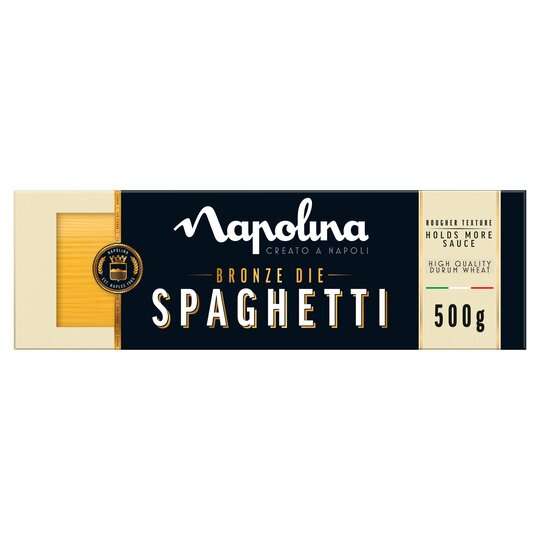 Napolina Bronze Die Spaghetti No. 132 Pasta 500g - 69p instore @ Farmfoods, Ilford