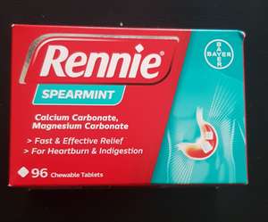 B&M Stores Rennie spearmint pack of 96's £5.69 @ B&M Redditch