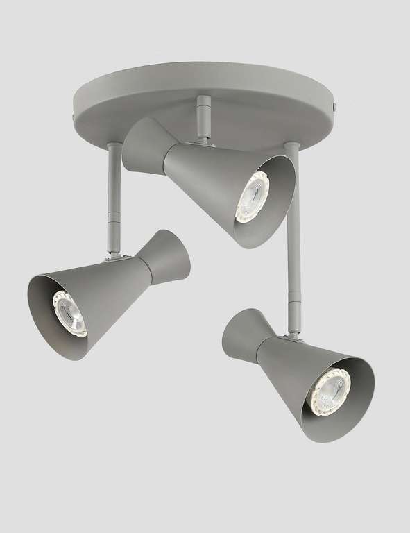 Rufus 3 Light Ceiling Light - £9.49 (Free Click & Collect) @ Marks & Spencer
