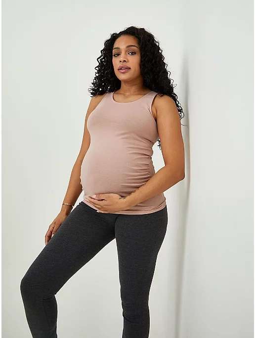 Maternity Jersey Vest Tops 2 Pack - £5 + Free Click & Collect (Sizes 16 - 20) @ George (Asda)