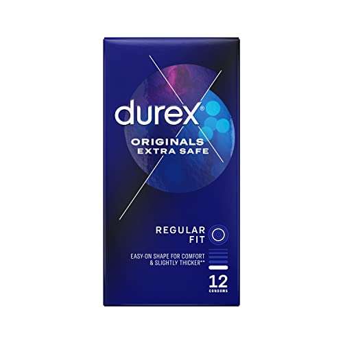 Durex Extra Safe Condoms, Pack of 12, £3.63 S&S