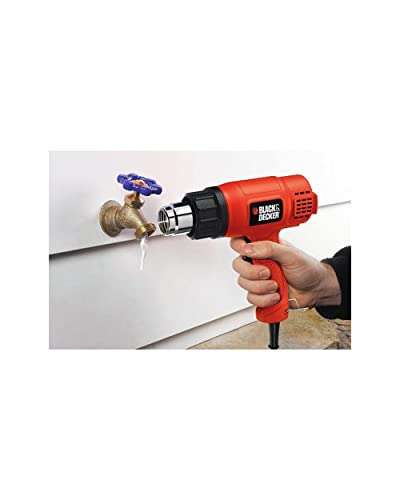 BLACK+DECKER 230V Heat Gun for Paint Stripping, Heat and Airflow Setting 460–600 Degrees, KX1650-GB £18.99 @ Amazon
