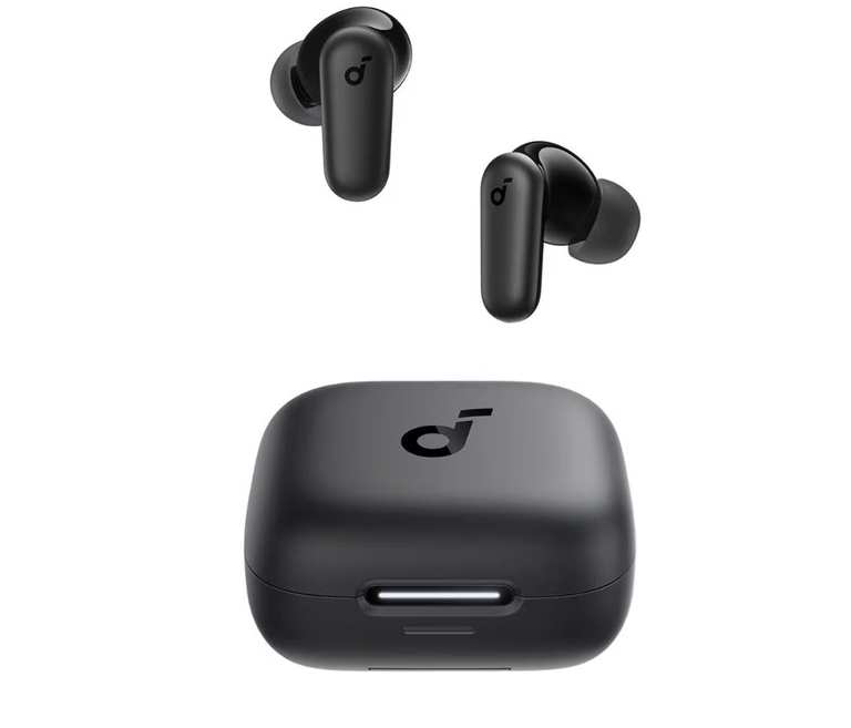 Soundcore by Anker R50i NC Wireless BT Earphones, Powerful and Smart Noise Cancelling 45 Hours Playtime IP54 with code Free Click & Collect