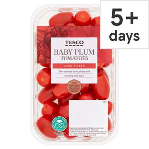 Tesco Baby Plum Tomatoes 300G clubcard price