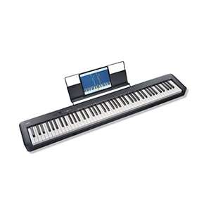 Casio CDP-S110BK Digital Piano with 88 Weighted Keys, Black (Prime Exclusive)