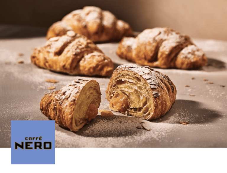 2-for-1 Pastries at Caffè Nero via Three+ Rewards App