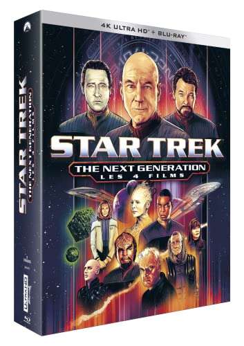 Star Trek The Next Generation 4 movies in 4k and blu-ray £52.67 @ Amazon France