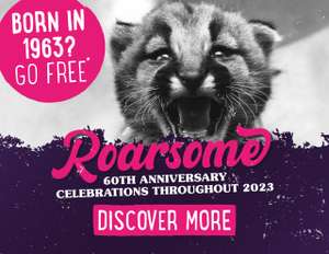 NHS Employees or If Born in 1963 Free Entry In January to Twycross Zoo