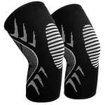 2 Pack Knee Brace, Knee Support for Women and Men, Breathable Anti-Slip Knee Compression Sleeve - Sold by BLOOM Store