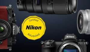 10% off Nikon Certified Refurbished cameras and lenses
