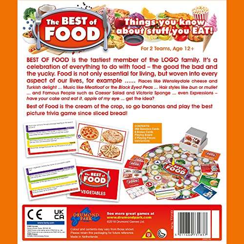 Drumond Park T73183 Best of Food Logo Game £10.60 @ Amazon