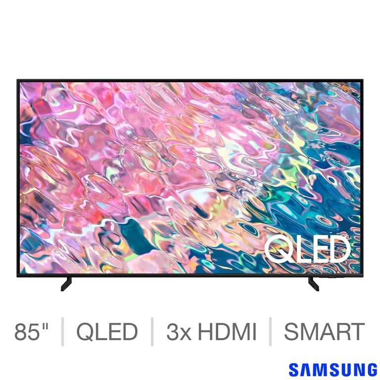 Samsung QE85Q60BAUXXU - 85 Inch QLED 4K Ultra HD Smart TV + 5 Year Warranty Included - £1249.99 @ Costco (Membership Required)