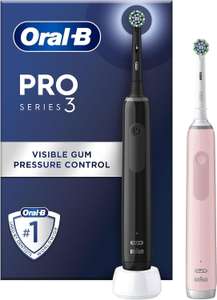 Oral-B Pro Series 3 2x Electric Toothbrushes in Pink / Black - Newhill Beauty FBA