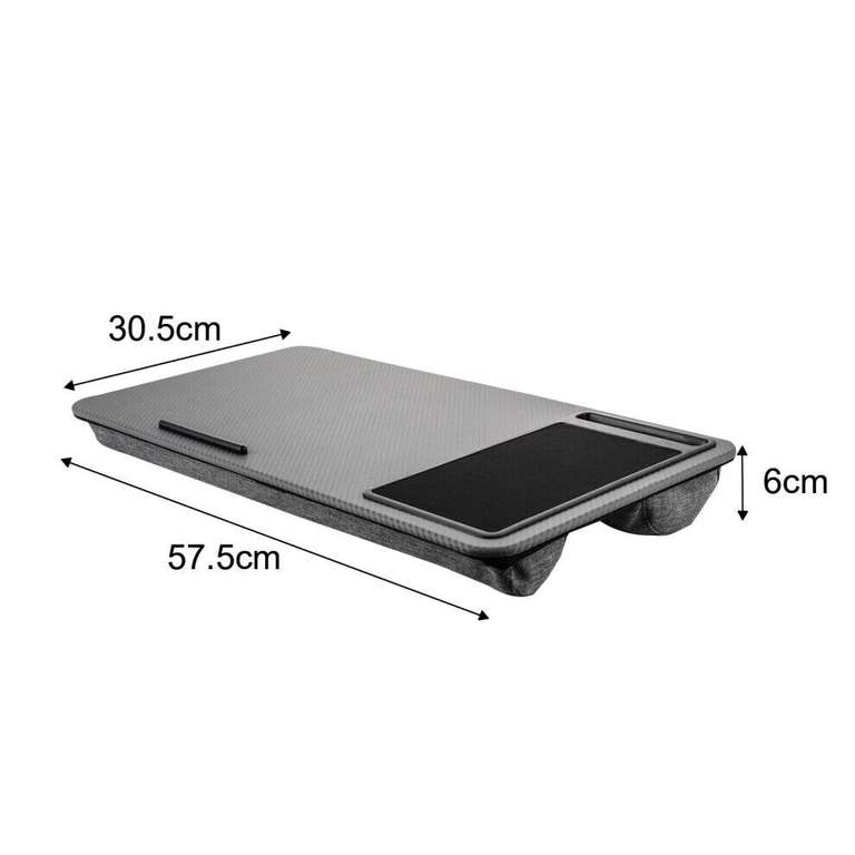 Cushioned Laptop Tray with mouse pad and Phone Slot - £13.49 Back in stock