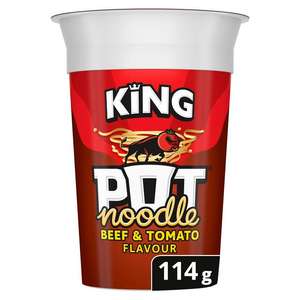 Pot noodle King size beef and tomato in Belle Vale