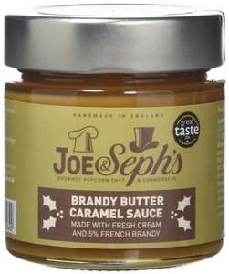 Joe & Seph's Brandy Butter Caramel Sauce, 230 g - £2.34 / £2.22 Subscribe & Save @ Amazon